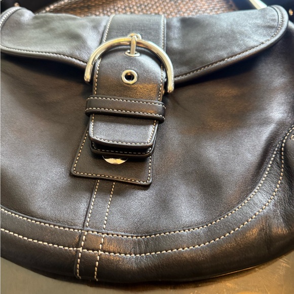 Vintage soho Coach Leather Shoulder Bag - Picture 3 of 12